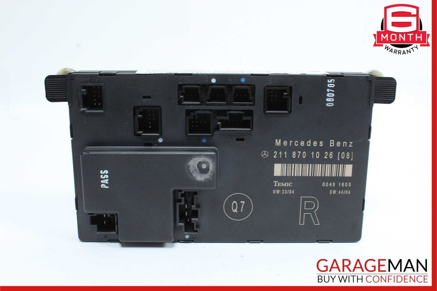 03-09 Mercedes W211 E350 E320 E63 Front Right Passenger Door Control Module Unit