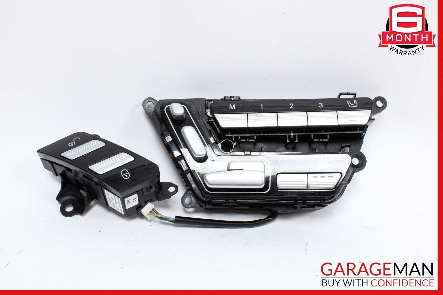 07-13 Mercedes W221 S550 CL600 Front Left Seat Adjust Controller Switch Set
