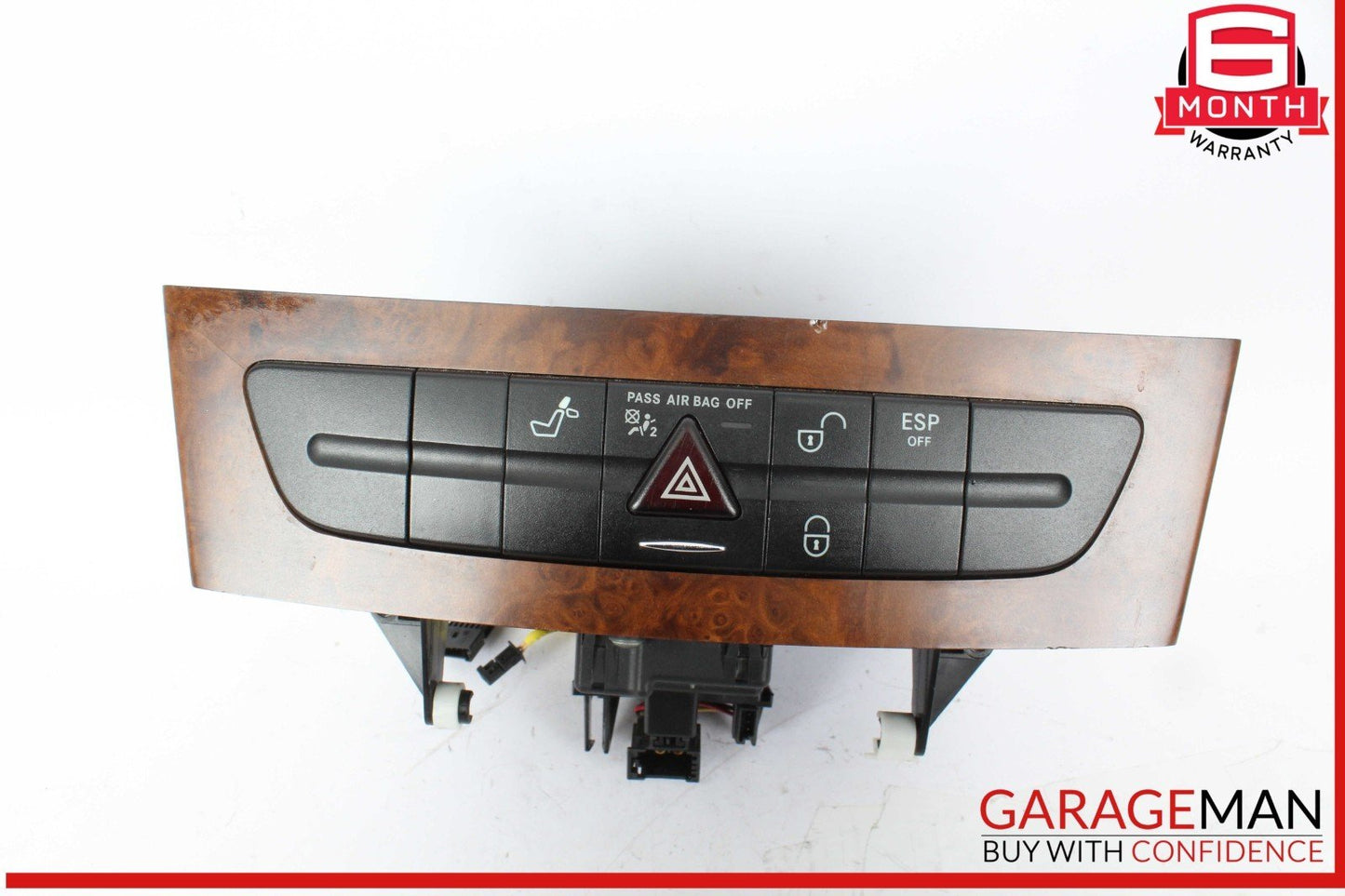 03-09 Mercedes W219 CLS550 E500 Hazard Switch Control Panel 2116800552 OEM