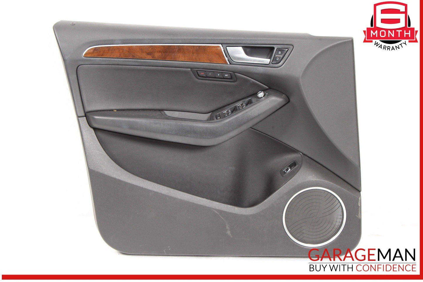 13-17 Audi Q5 Front Left Driver Side Interior Door Panel Cover OEM