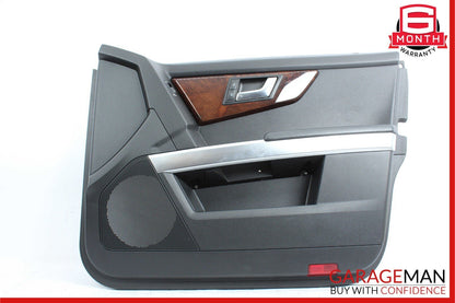 10-15 Mercedes X204 GLK350 Front Right Passenger Side Interior Door Panel Black