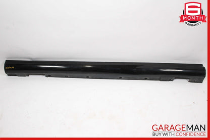 08-14 Mercedes W204 C300 AMG Sport Sedan Left Side Skirt Moulding Obsidian Black