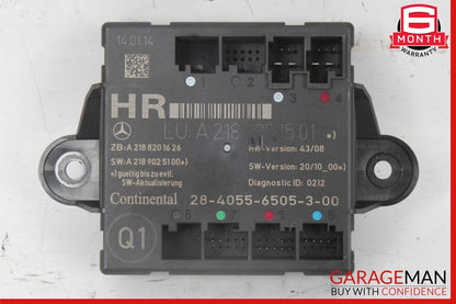 08-18 Mercedes W204 C250 CLS500 Rear Right Side Door Control Module Unit OEM