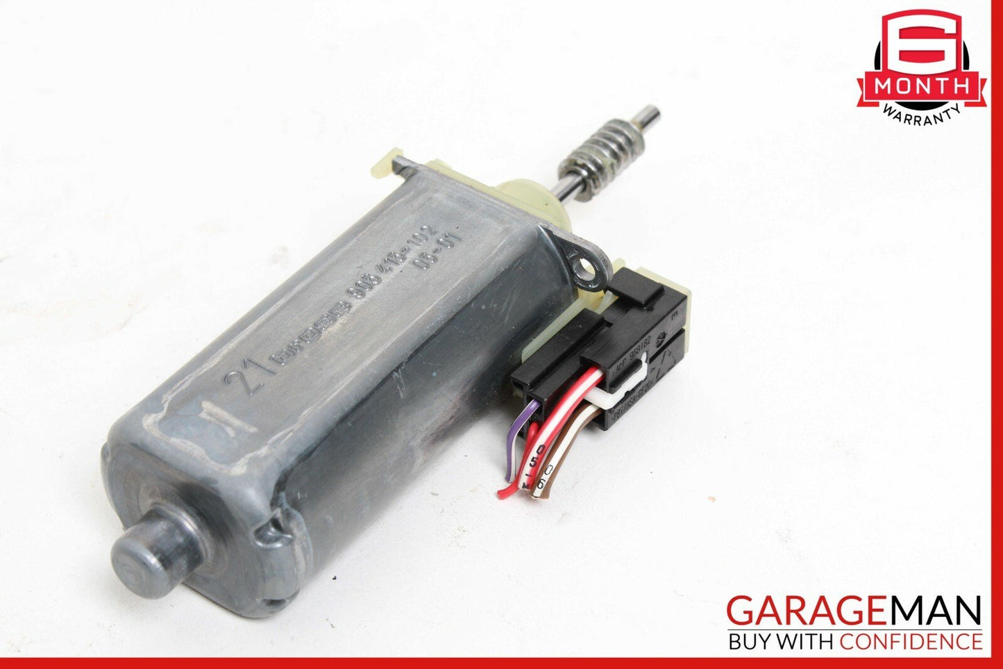 03-06 Porsche Cayenne 955 Front Left Driver Side Lower Seat Track Motor OEM