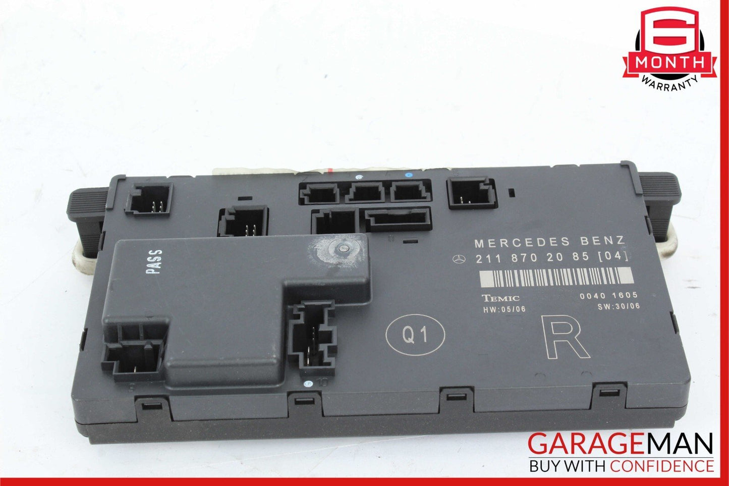 03-09 Mercedes W211 E350 E550 E320 Front Right Side Door Control Module