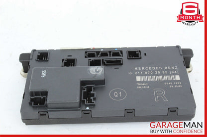 03-09 Mercedes W211 E350 E550 E320 Front Right Side Door Control Module