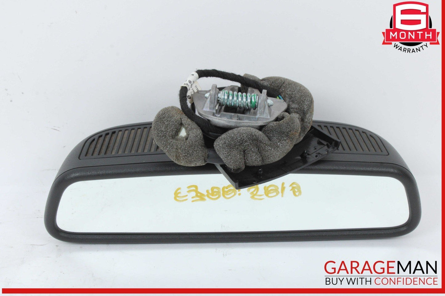 08-11 Mercedes W204 C300 C250 C350 Interior Rear View Mirror Black OEM