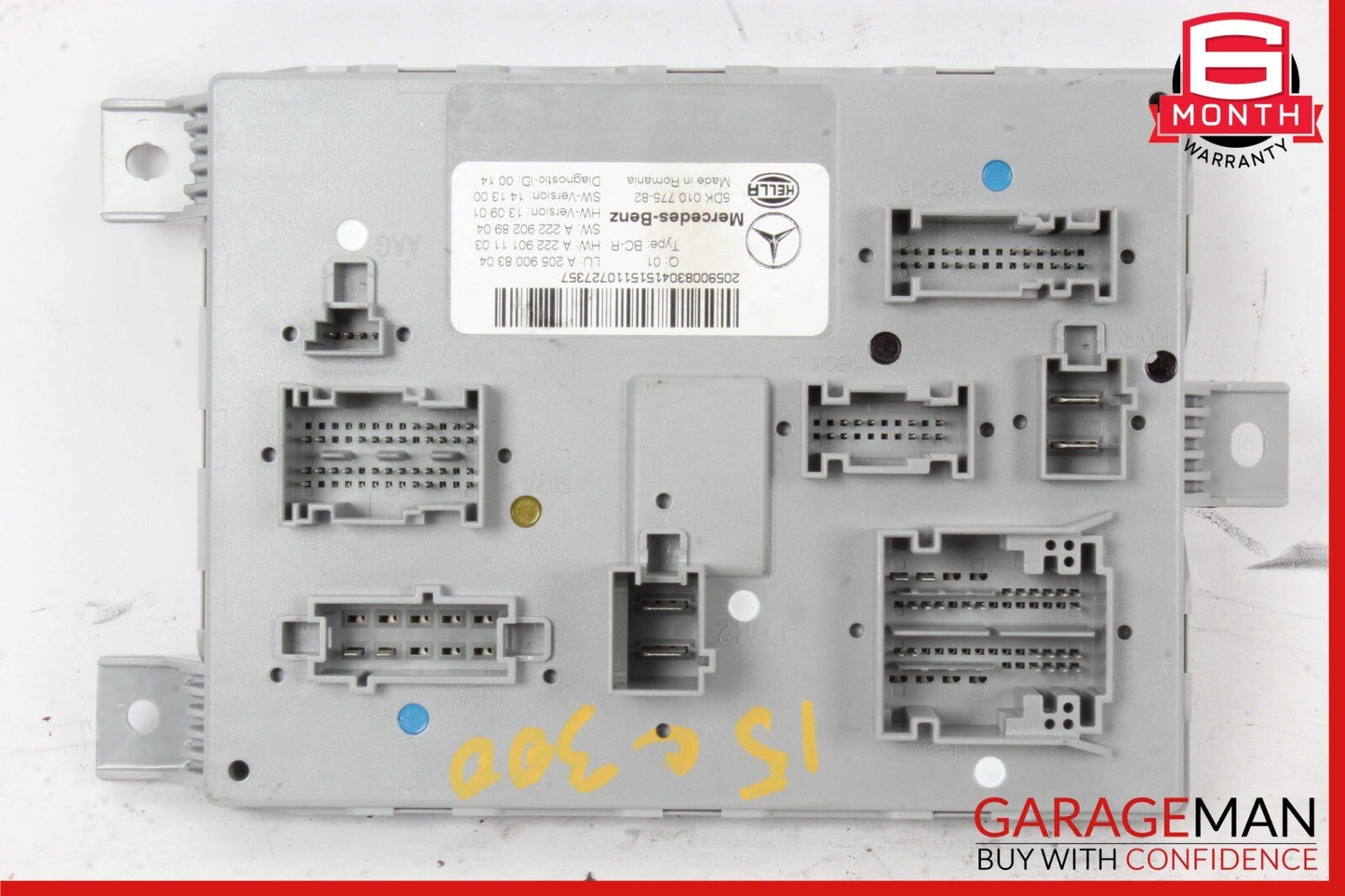 15-18 Mercedes W205 C300 C400 C350e Rear Trunk SAM Controller Module Unit