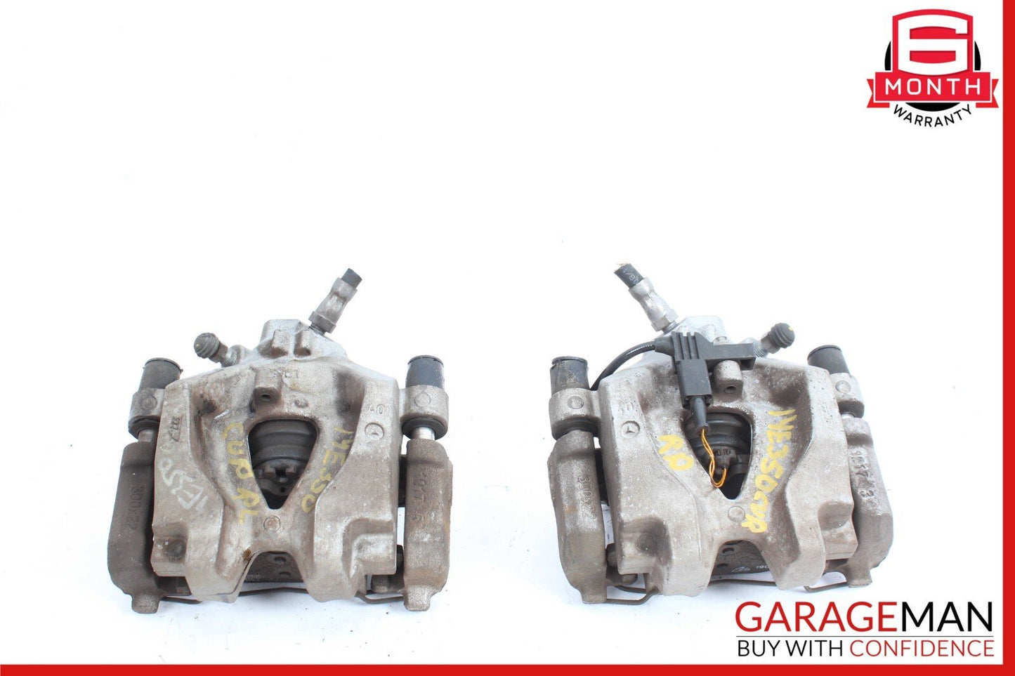 08-17 Mercedes W207 E350 Coupe Rear Brake Calipers Left and Right Set of 2