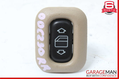 98-00 Mercedes W202 C230 Rear Right Side Window Switch Control Button OEM
