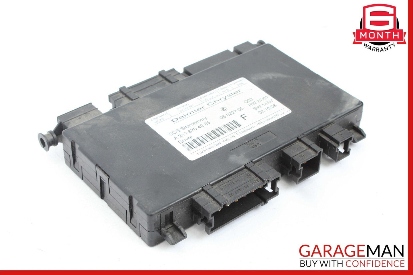 03-12 Mercedes W211 E350 CLS350 GL550 Seat Control Module Left Side OEM