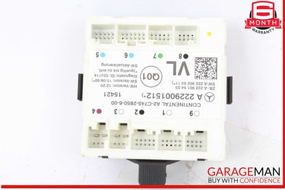 15-23 Mercedes W205 C300 C400 GLC300 Front Left Side Door Control Module Unit