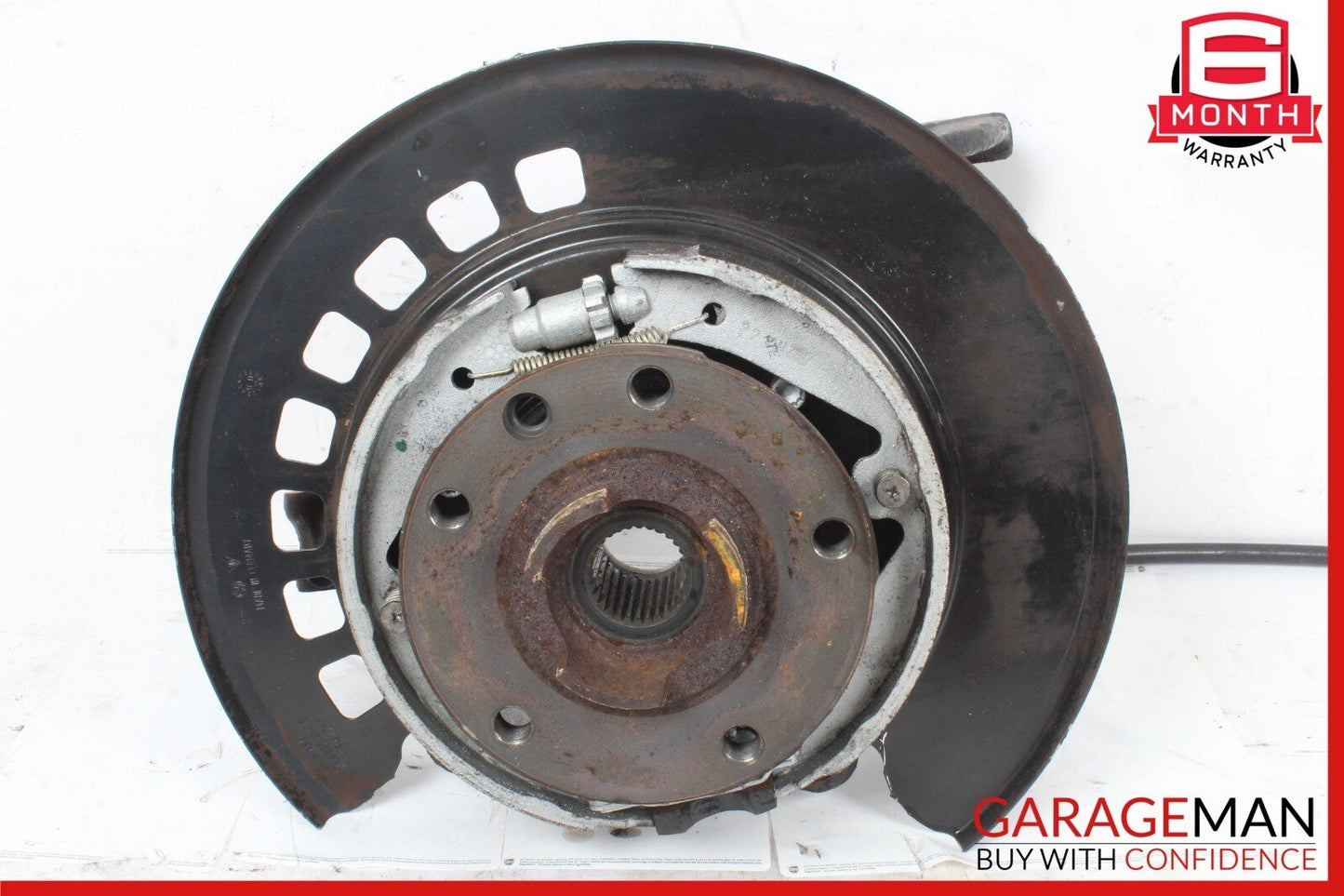 07-15 Audi Q7 Rear Left Driver Side Spindle Knuckle Wheel Hub 7L8505435 OEM