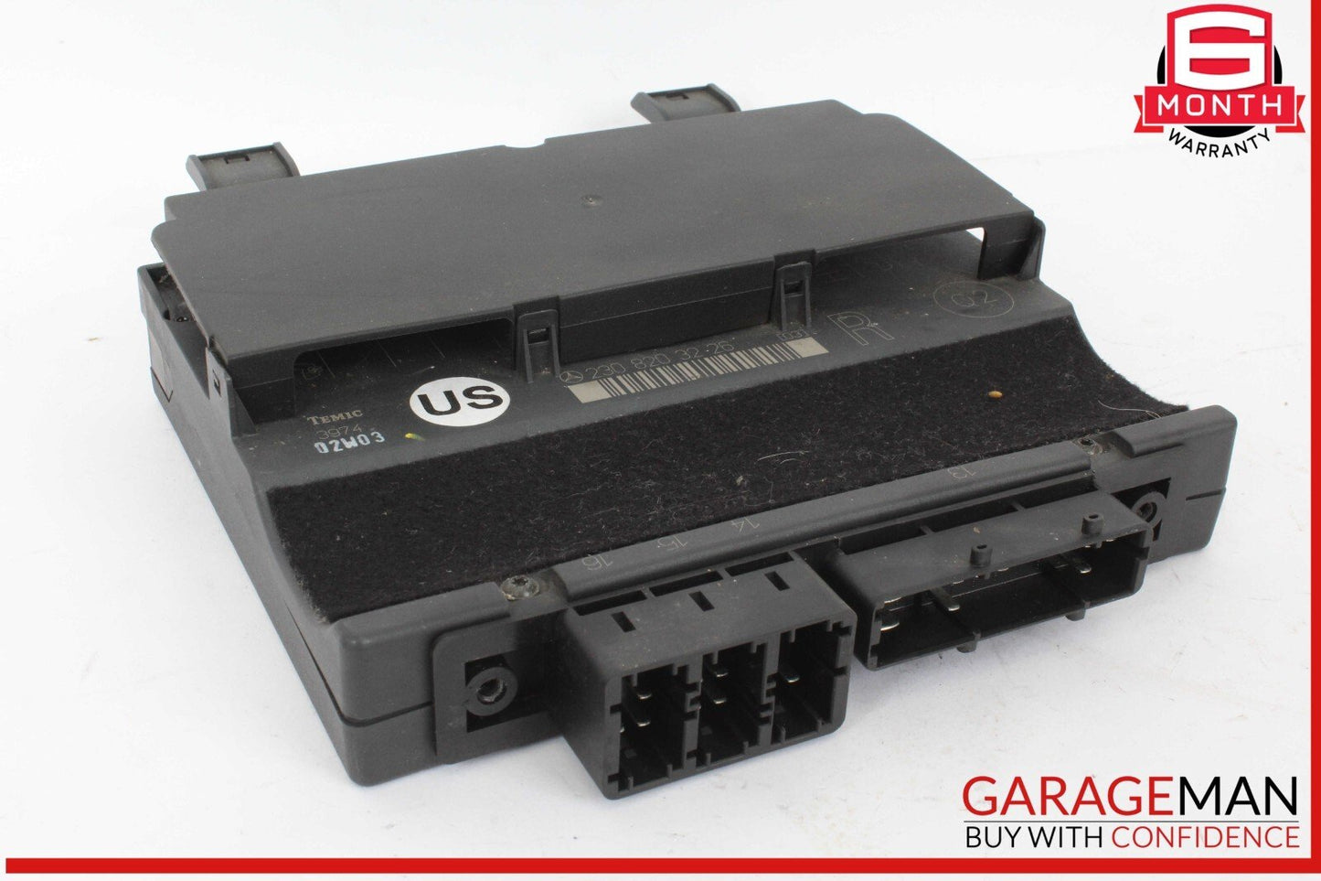 03-06 Mercedes R230 SL500 SL55 AMG Under Seat Control Module Right Side OEM