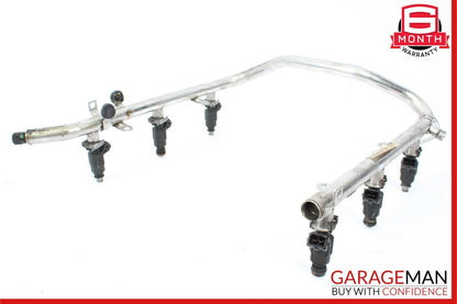 98-00 Mercedes ML320 E320 CLK320 Fuel Injector Injection Rail w/ Fuel Injectors