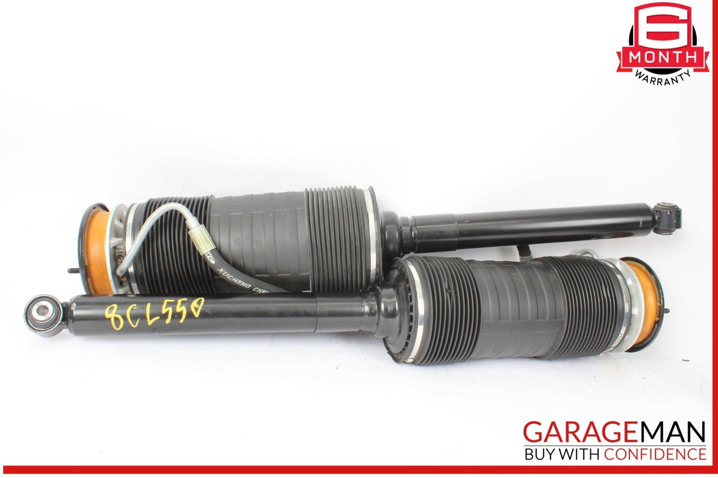 07-14 Mercedes W216 CL550 Rear Right and Left Side Hydraulic ABC Shock Strut Set