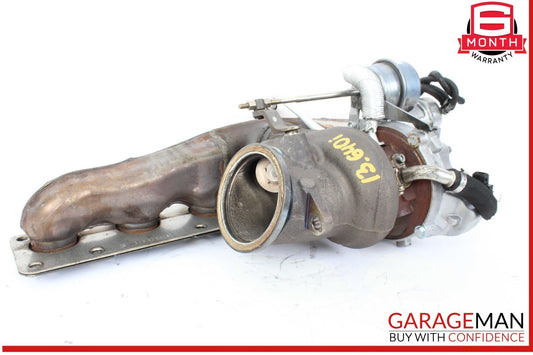 12-18 BMW 640i 650i Engine Turbo Charger Turbocharger w/ Exhaust Manifold OEM
