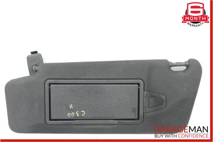 08-14 Mercedes W204 C300 C250 Front Left Side Sun Visor Sunvisor Shade Cover OEM