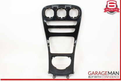 15-18 Mercedes W205 C300 C350e Center Console Trim Bezel Black 2056805107 OEM