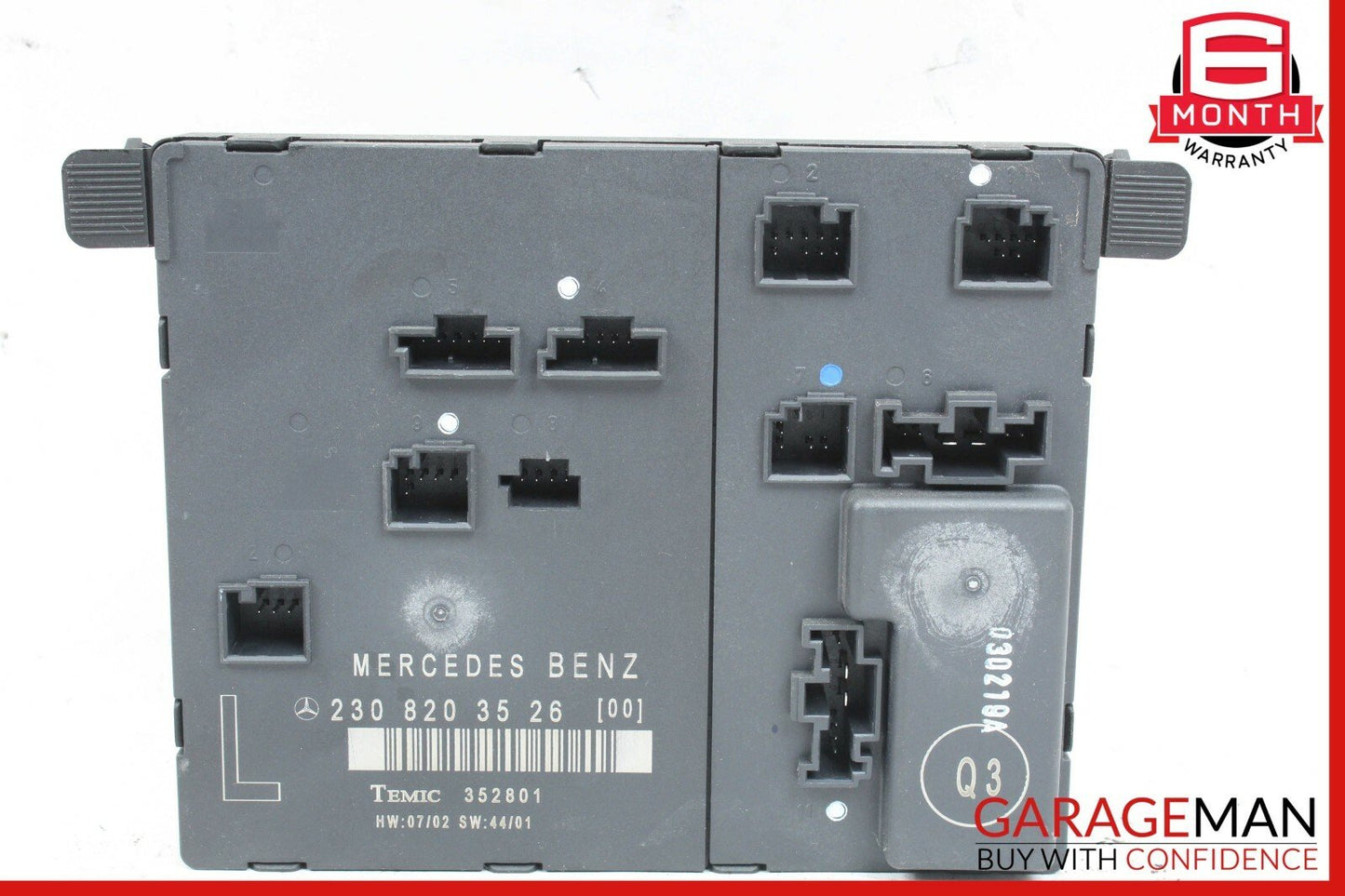03-12 Mercedes R230 SL500 SL550 SL600 Front Left Side Door Control Module OEM