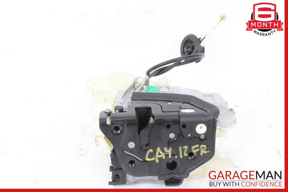 11-18 Porsche Cayenne 958 Front Right Door Lock Latch Actuator OEM