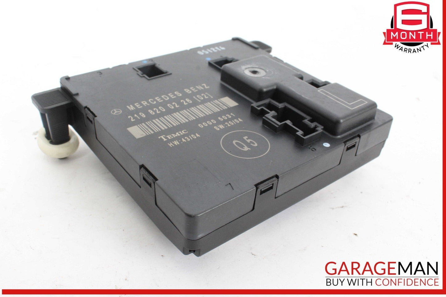06-11 Mercedes W219 CLS500 Rear Left Side Door Control Module 2198200226 OEM