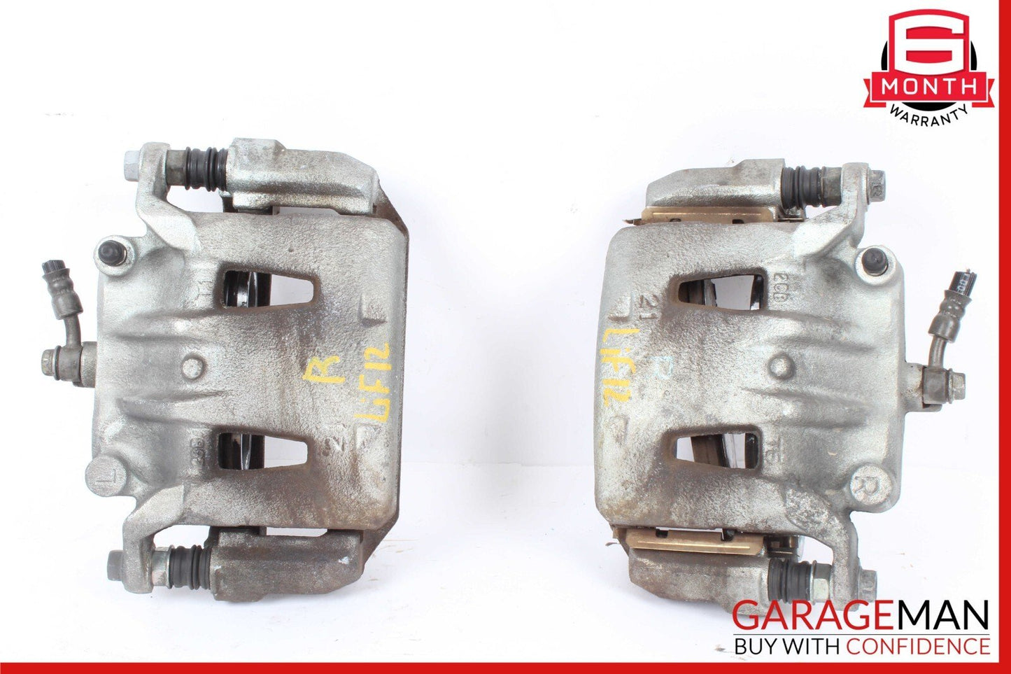 11-23 Nissan Leaf Front Left & Right Side Brake Caliper Set of 2 Pc OEM