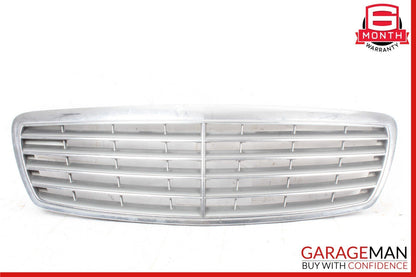 03-06 Mercede W211 E320 E500 E55 AMG Hood Radiator Grille Grill Chrome OEM