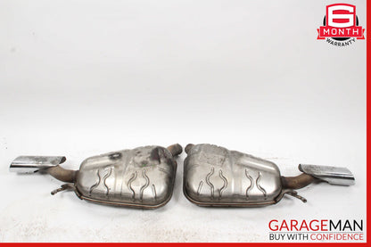 06-08 Mercedes W219 CLS500 CLS550 AMG Right & Left Exhaust Muffler Mufflers OEM