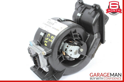 01-09 Mercedes W209 CLK500 C320 Rear AC A/C Heater Blower Motor Fan Assembly