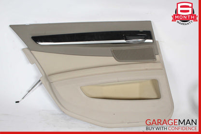 09-15 BMW 750I 750LI F01 F02 Rear Left Driver Side Interior Door Panel Assy