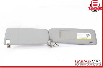 03-10 Porsche Cayenne S 957 Front Right Side Sunvisor Sun Visor Shade Gray OEM