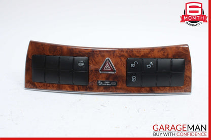 05-09 Mercedes W209 CLK350 CLK63 Heated Seat ESP Hazard Light Switch Controls