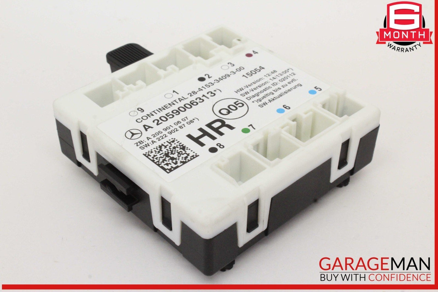 15-18 Mercedes W205 C300 Rear Right Passenger Side Door Control Module Unit OEM