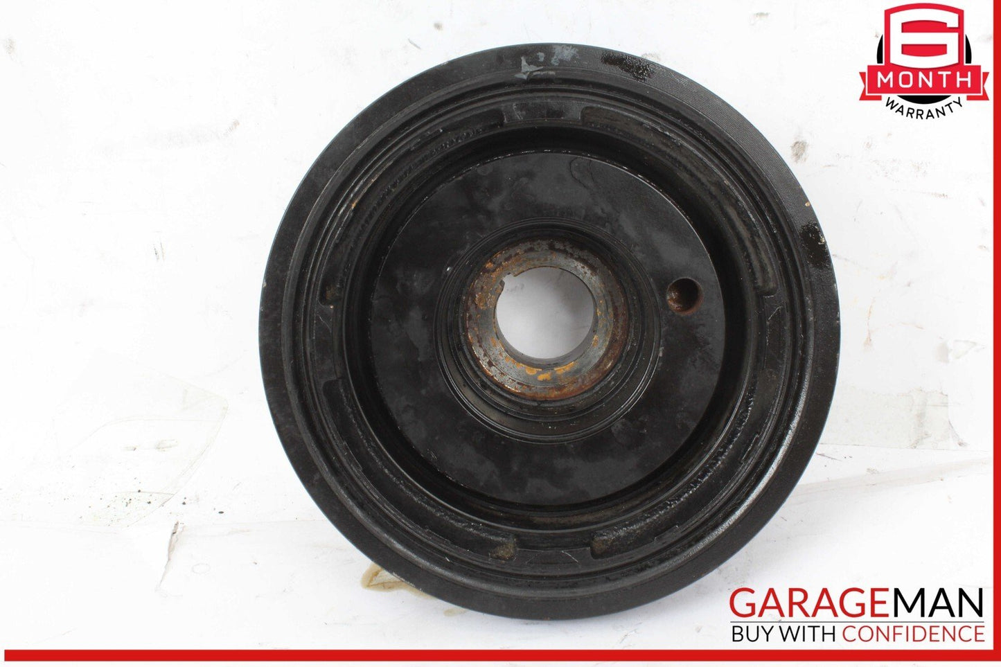 05-12 Mercedes W212 E350 Wagon Engine Motor Crankshaft Pulley Vibration Damper