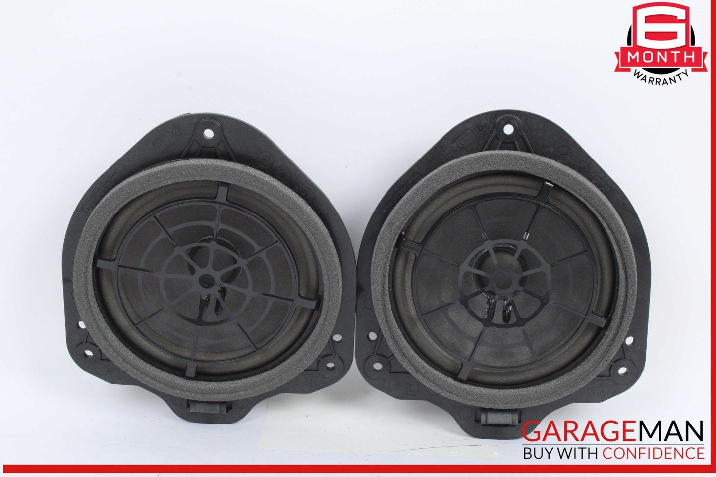 17-24 Audi S5 RS5 Rear Left and Rear Right Side Door Audio Speaker Set of 2 OEM