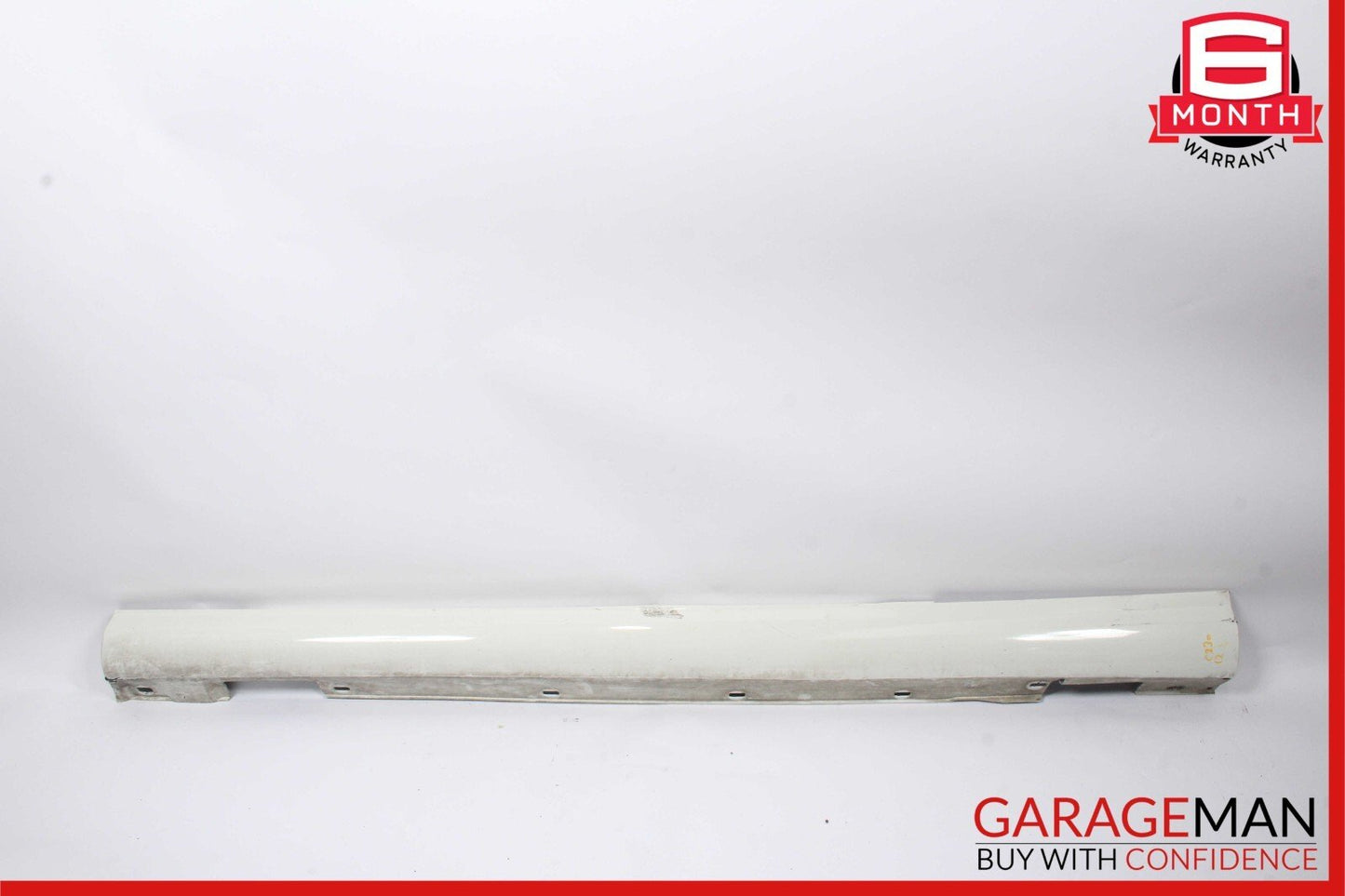 12-14 Mercedes W204 C250 Coupe Sport Left Side Skirt Rocker Moulding Polar White