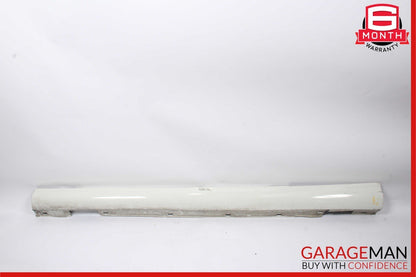 12-14 Mercedes W204 C250 Coupe Sport Left Side Skirt Rocker Moulding Polar White