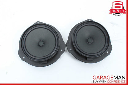 08-14 Mercedes W204 C250 Front Right & Left Door Sound Speakers Set of 2 OEM