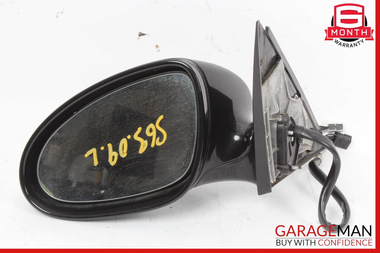 07-09 Mercedes W221 S63 Front Left Side Mirror Door Rear View OEM