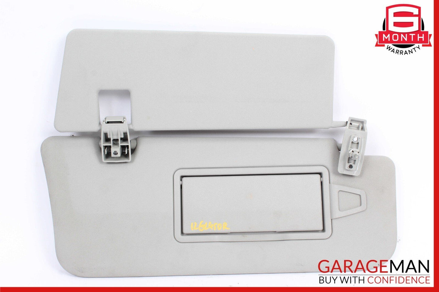 06-12 Mercedes X164 GL450 GL550 Front Right Side Sun Visor Sunvisor Shade Gray