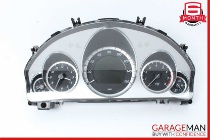 10-13 Mercedes W212 E350 E500 E550 Instrument Cluster Speedometer Odometer OEM