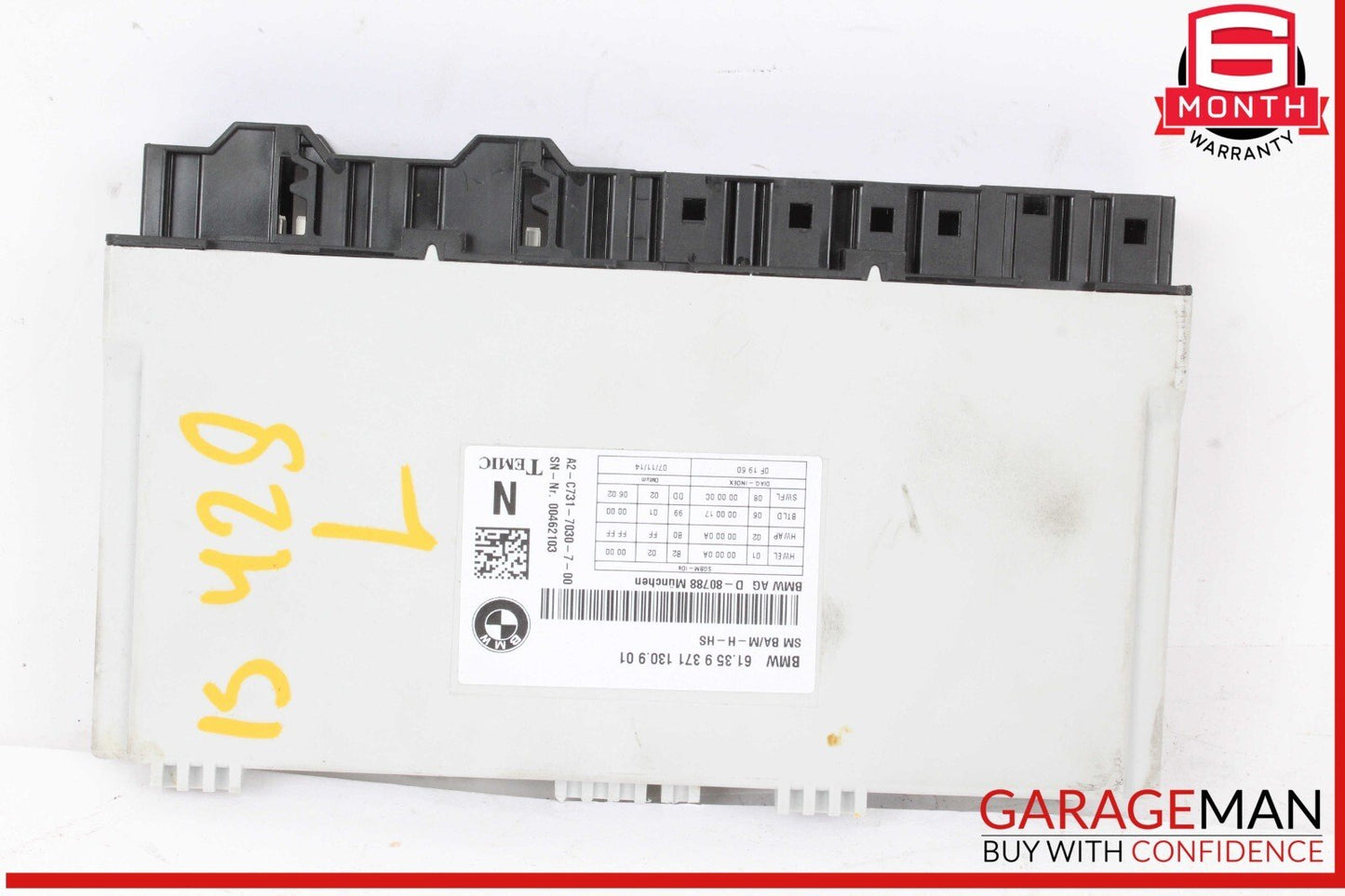 14-16 BMW 428i 435i Front Left Driver Side Seat Control Module Unit 9371130 OEM