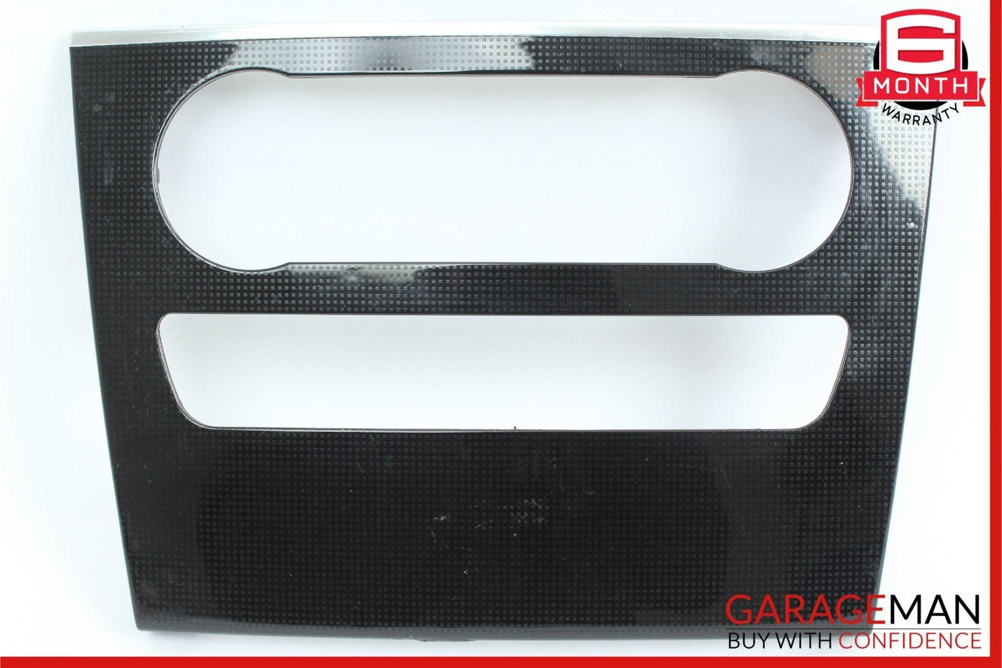 06-12 Mercedes W164 ML350 GL450 Center Console Control Trim Bezel Panel Black