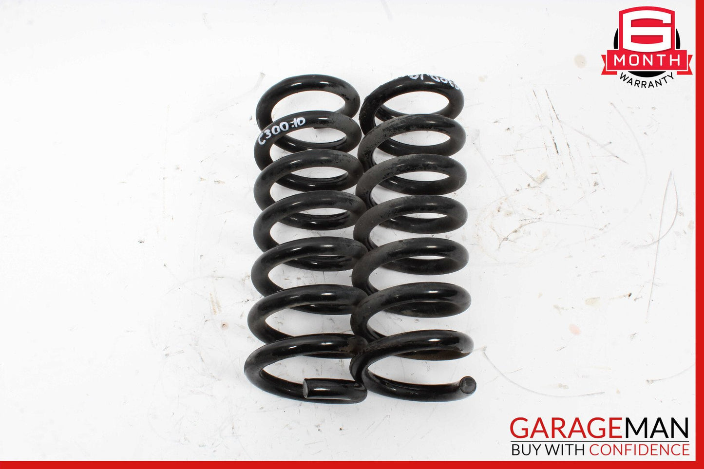 08-14 Mercedes W204 C250 C350 Rear Right and Left Suspension Coil Spring Set OEM