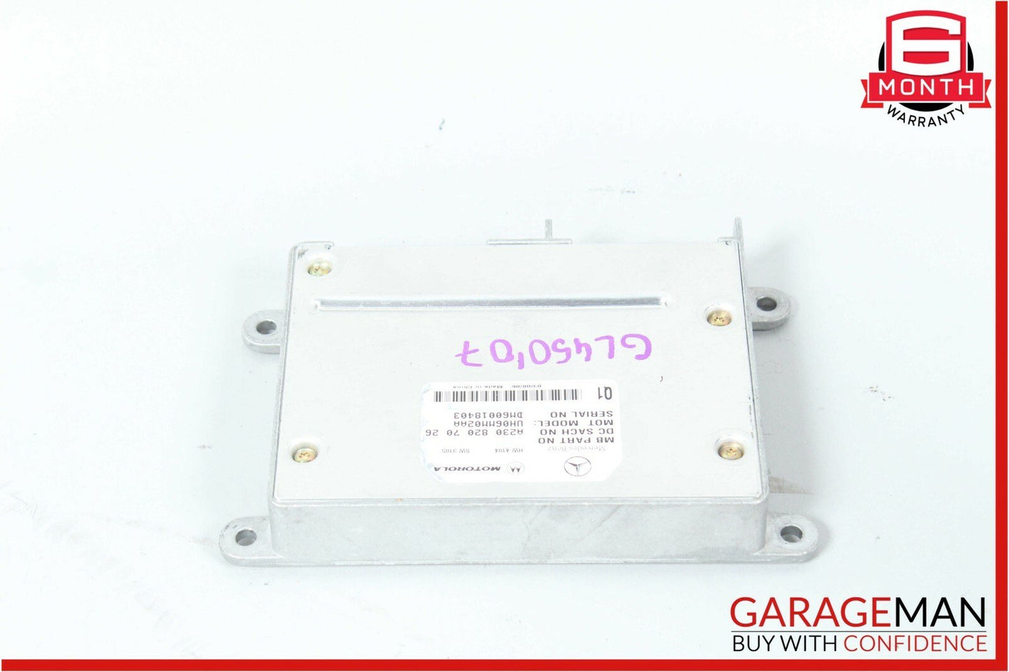 07-09 Mercedes X164 GL450 R350 SL550 Voice Phone Telephone Communication Module