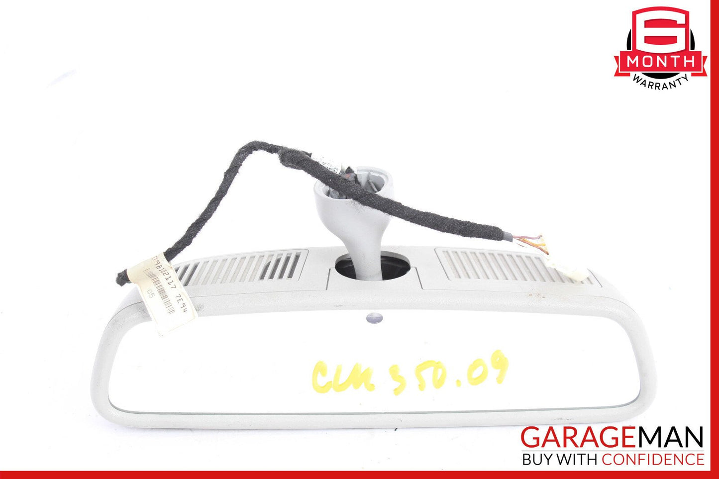 01-09 Mercedes W209 CLK500 C230 C240 C320 Interior Upper Rear View Mirror Grey