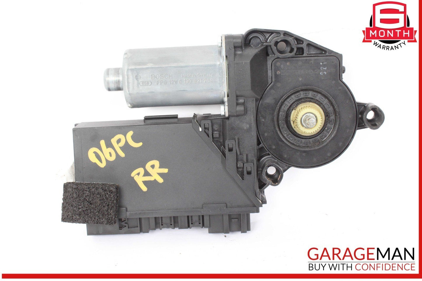 03-10 Porsche Cayenne 955 957 Rear Right Side Door Window Regulator Motor Unit