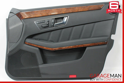 14-16 Mercedes W212 E350 E550 Front Right Side Interior Door Panel Trim Assembly