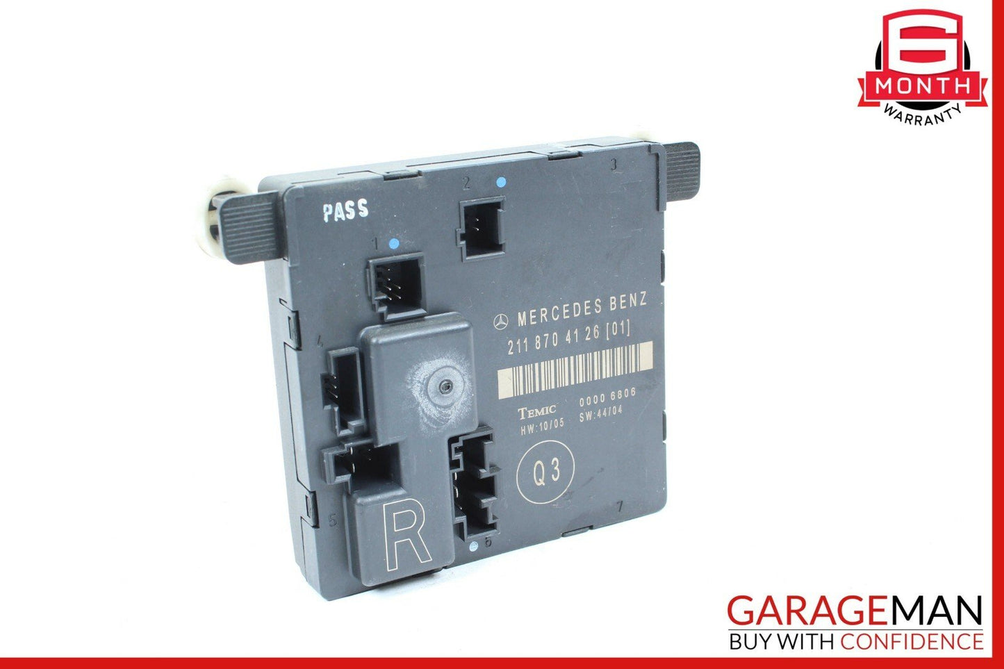 03-09 Mercedes W211 E550 E500 E63 AMG Rear Right Side Door Control Module Unit